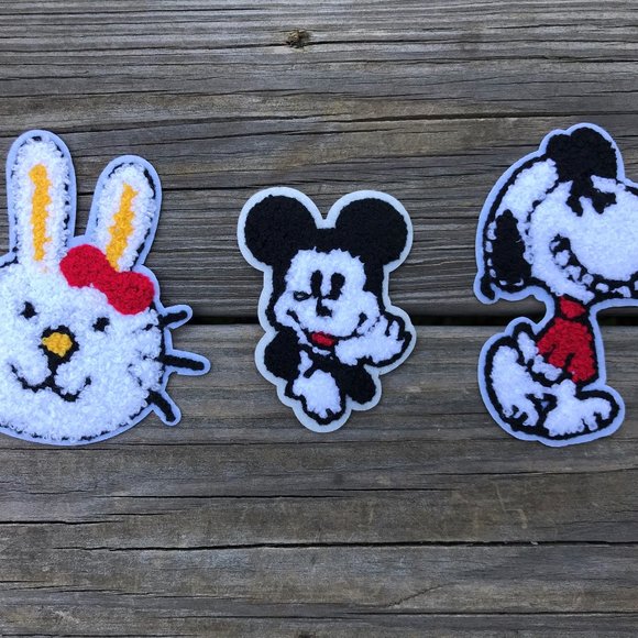 Iron On Patches Embroidery Applique Patches Craft - Picture 2 of 8